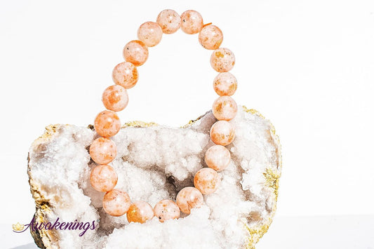 Golden Sunstone Bracelet-10mm