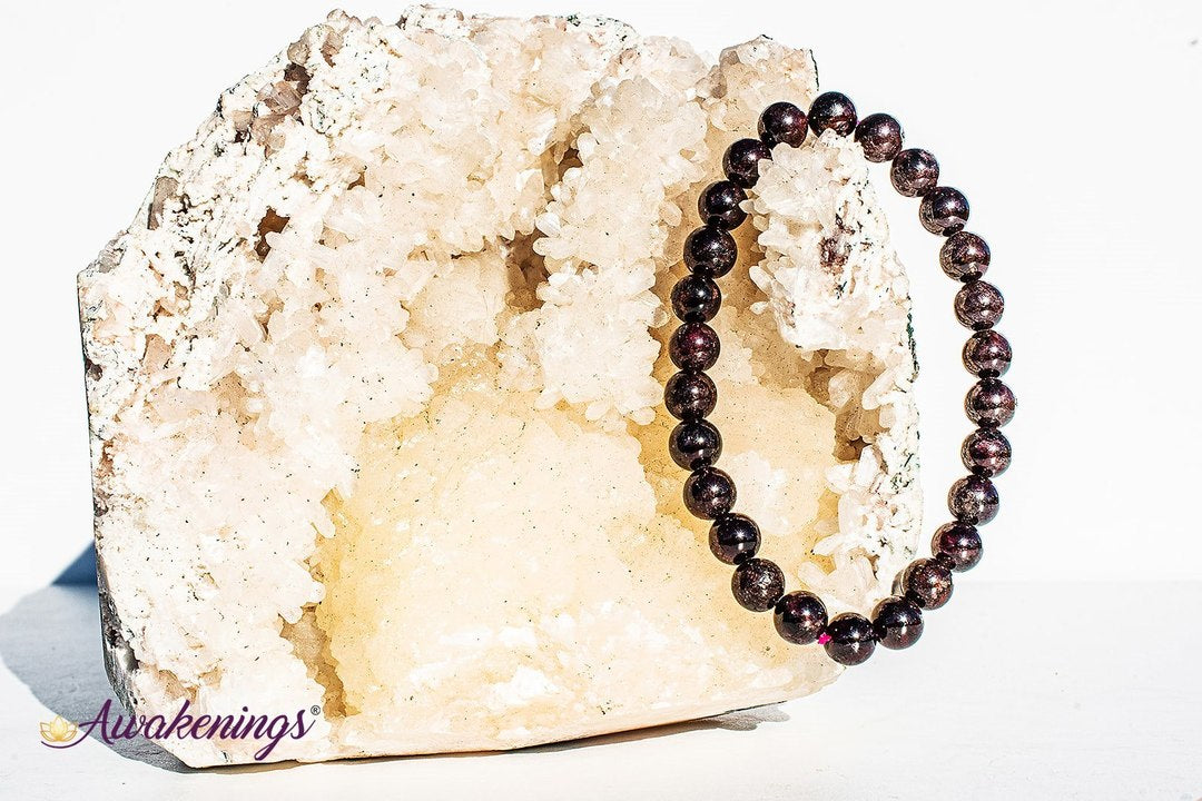 Garnet Bracelet - 8mm