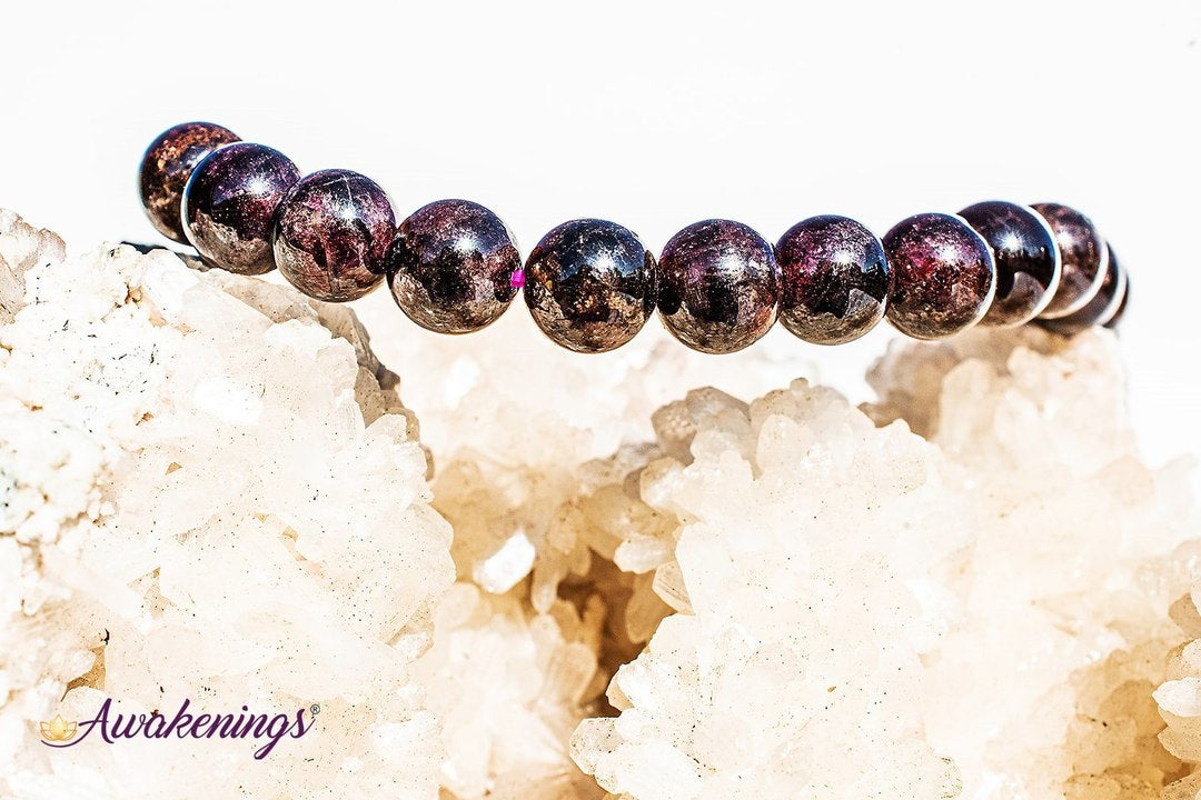 Garnet Bracelet - 8mm