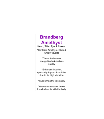 Brandberg Amethyst - Tumbled