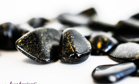 Midnight Lemurian Jade - Tumbled Small