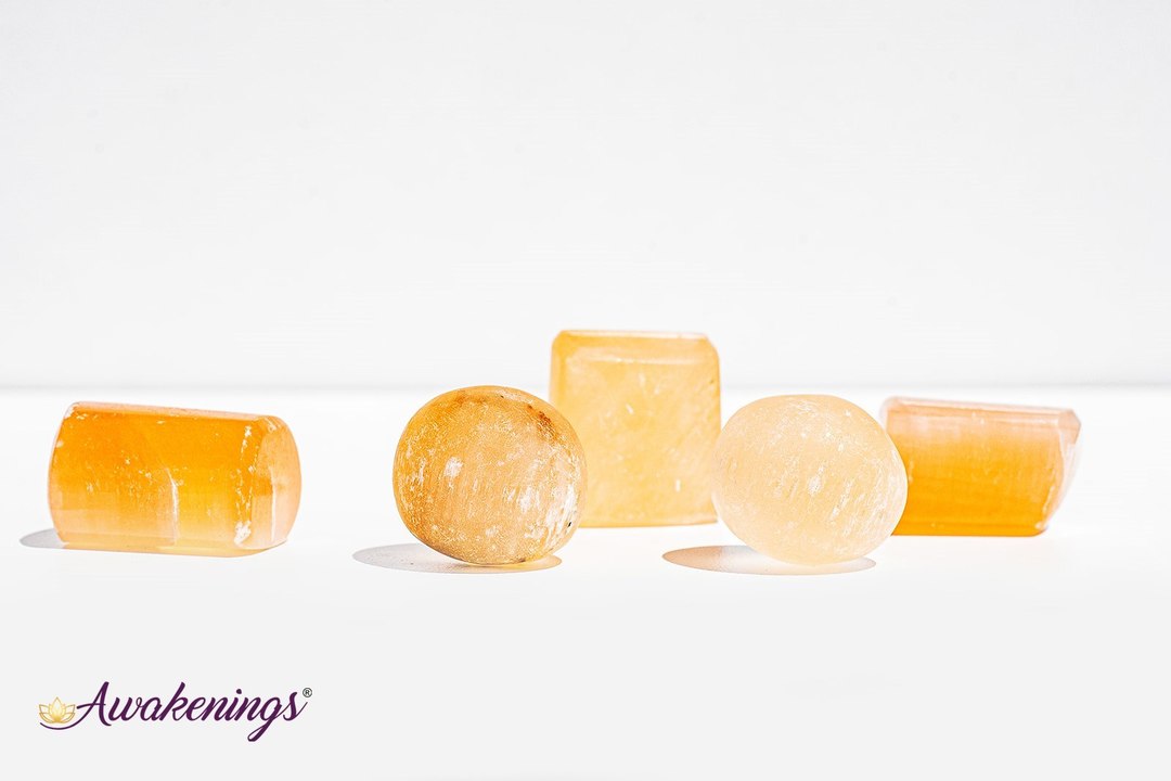 Orange Selenite - Tumbled