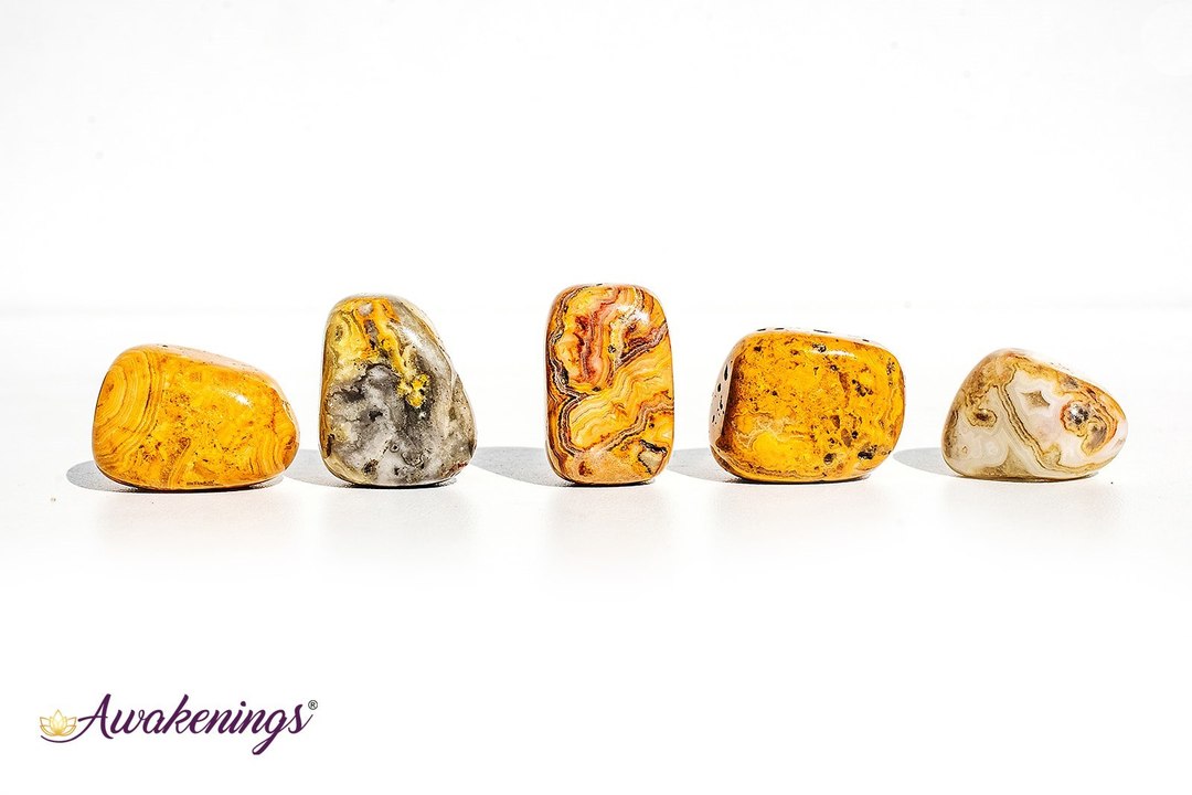 Crazy Lace Agate - Tumbled