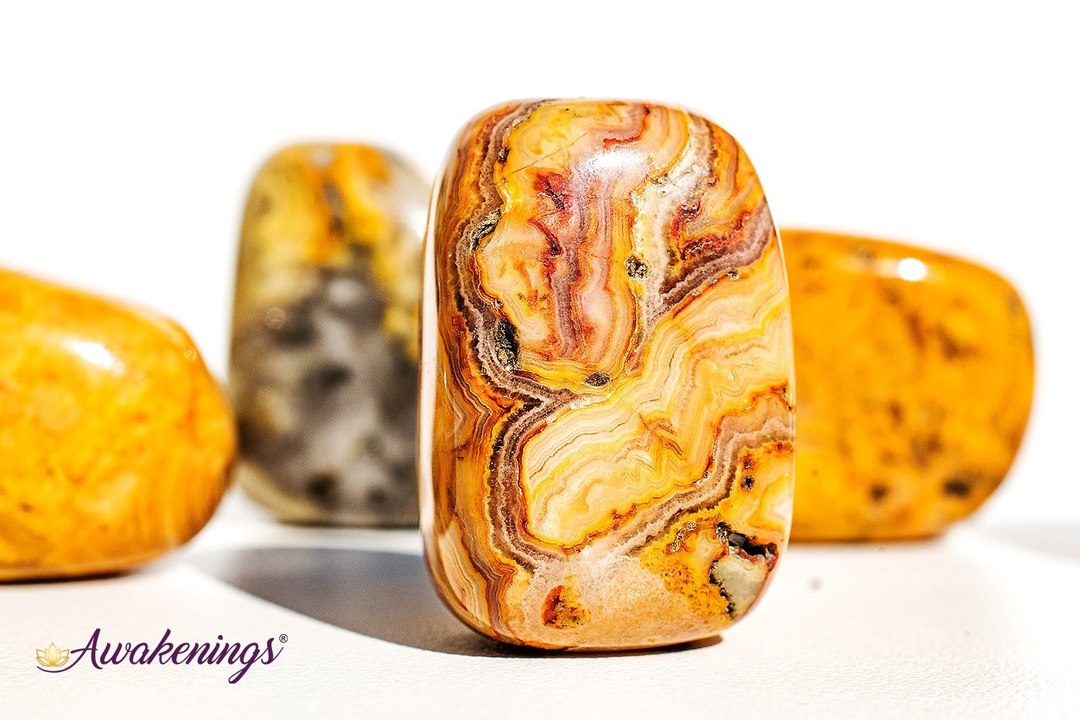 Crazy Lace Agate - Tumbled