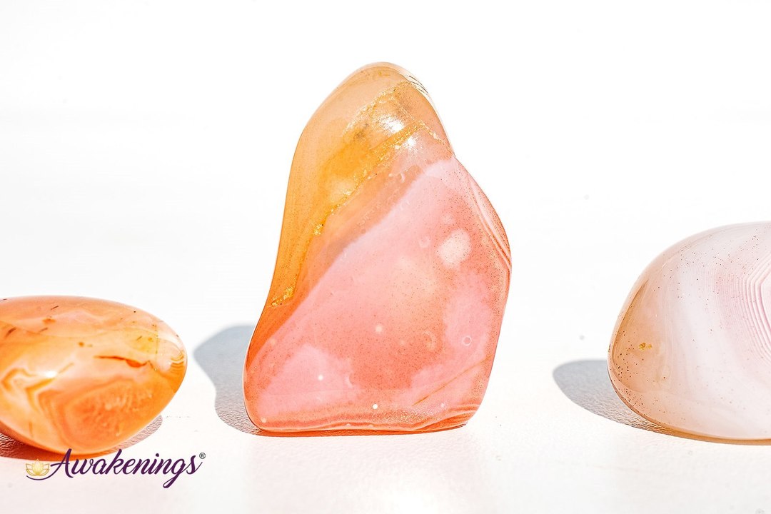 Apricot Agate - Tumbled