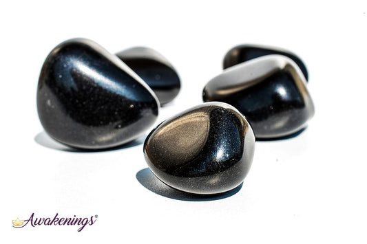 Black Agate - Tumbled
