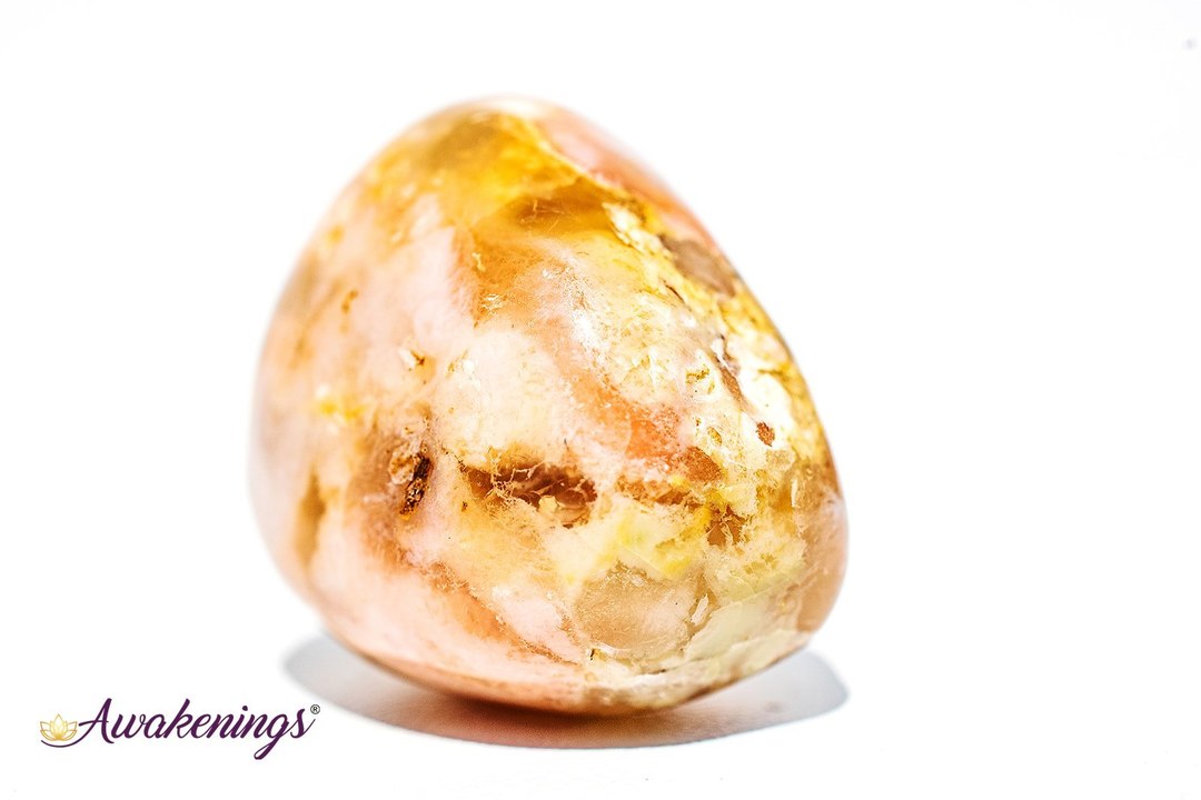 Flower Agate/Cherry Blossom Tumbled