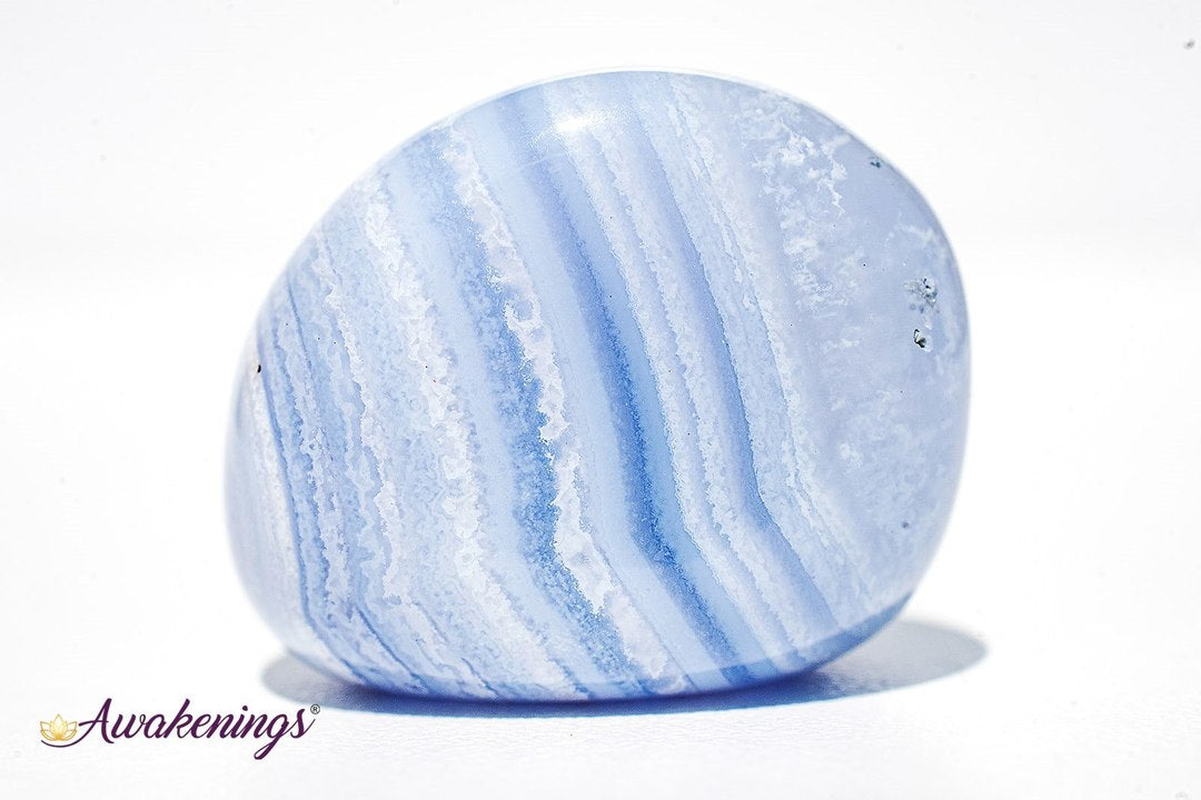 Blue Lace Agate (High Grade) - Tumbled