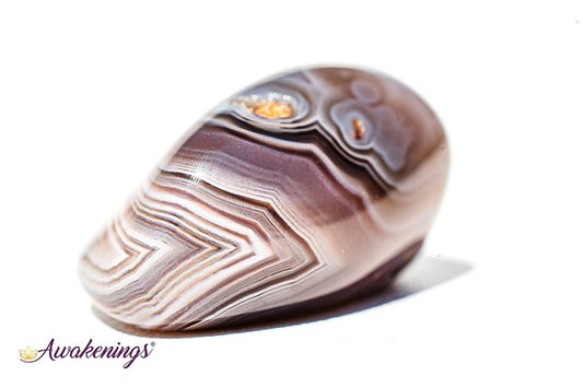 Grey Botswana Agate - Tumbled Large