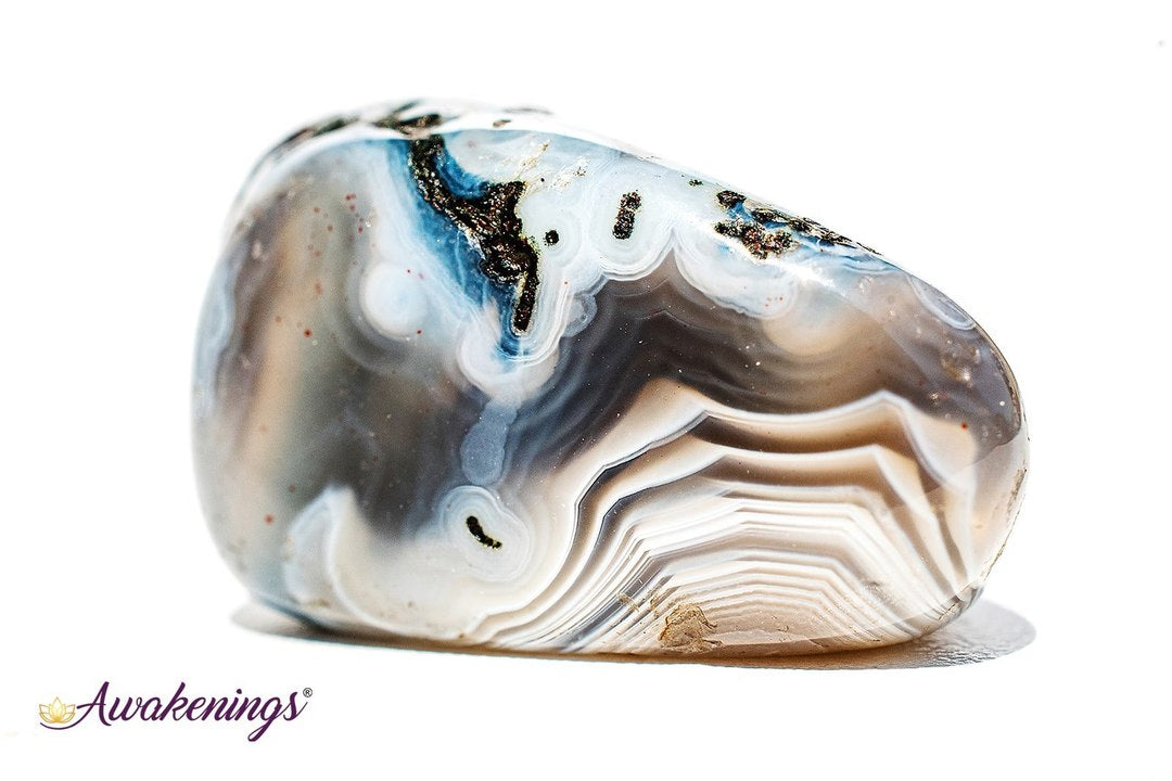 Grey Botswana Agate - Tumbled Large
