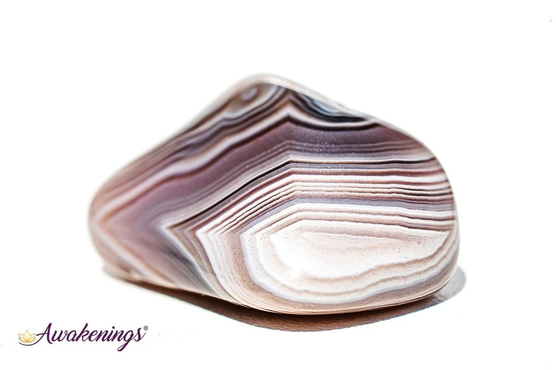 Grey Botswana Agate - Tumbled Large