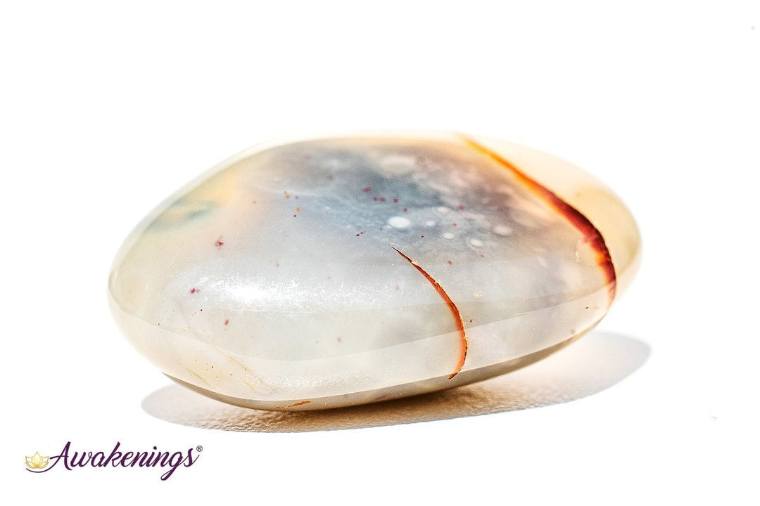Grey Botswana Agate - Tumbled Large