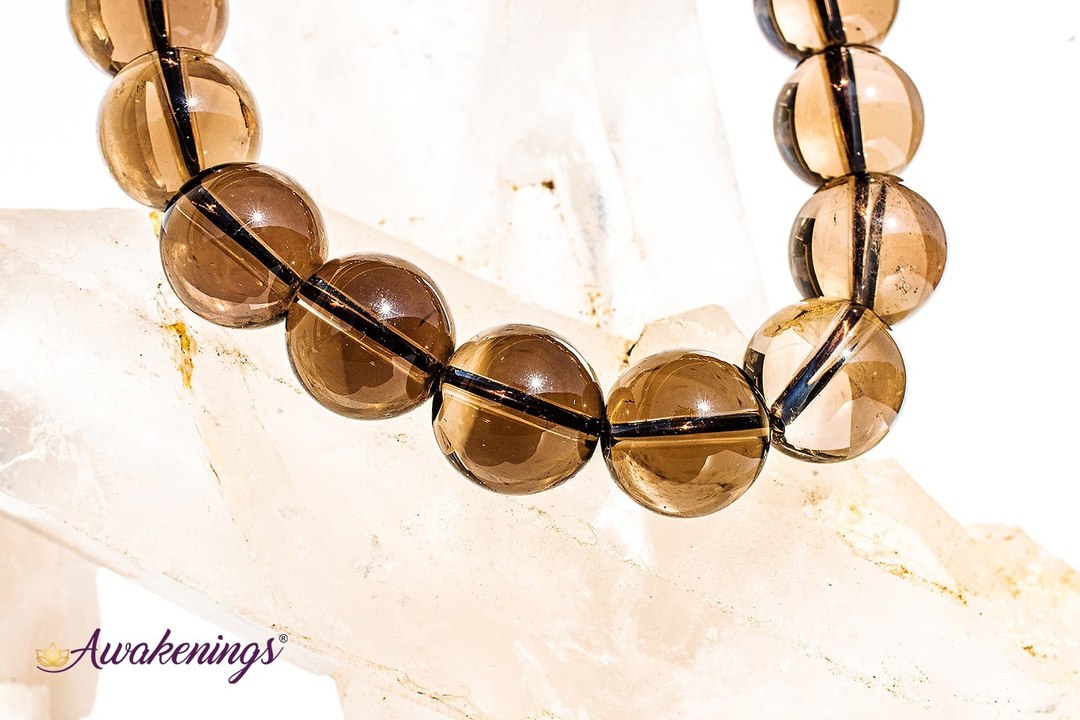 Smoky Quartz Bracelet  -10mm