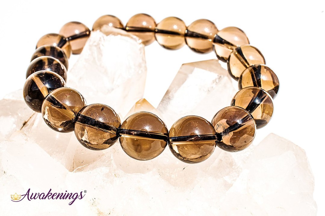 Smoky Quartz Bracelet  -10mm