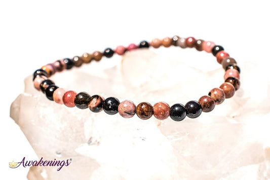 Rhodonite Bracelet-4mm