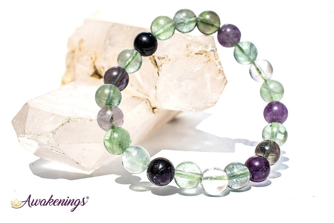 Rainbow Fluorite Bracelet-8mm