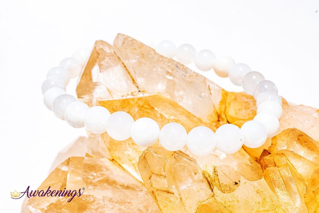 White Opal Bracelet - 5-6mm