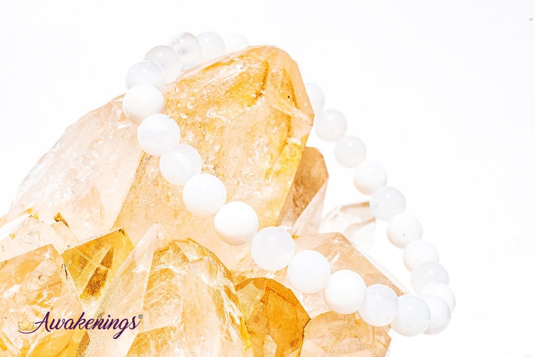 White Opal Bracelet - 5-6mm