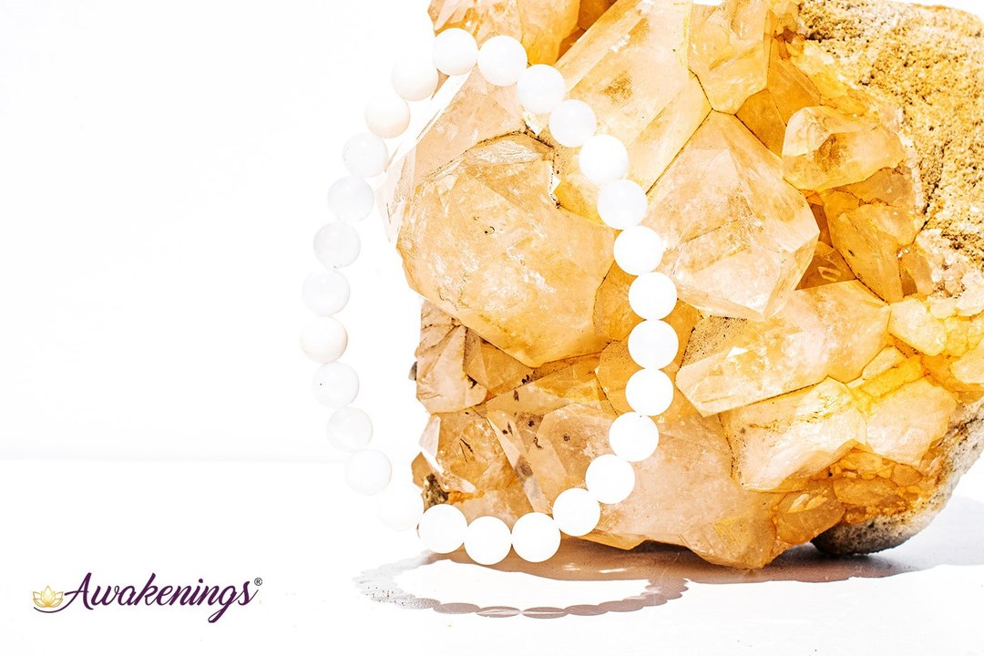 White Opal Bracelet - 5-6mm