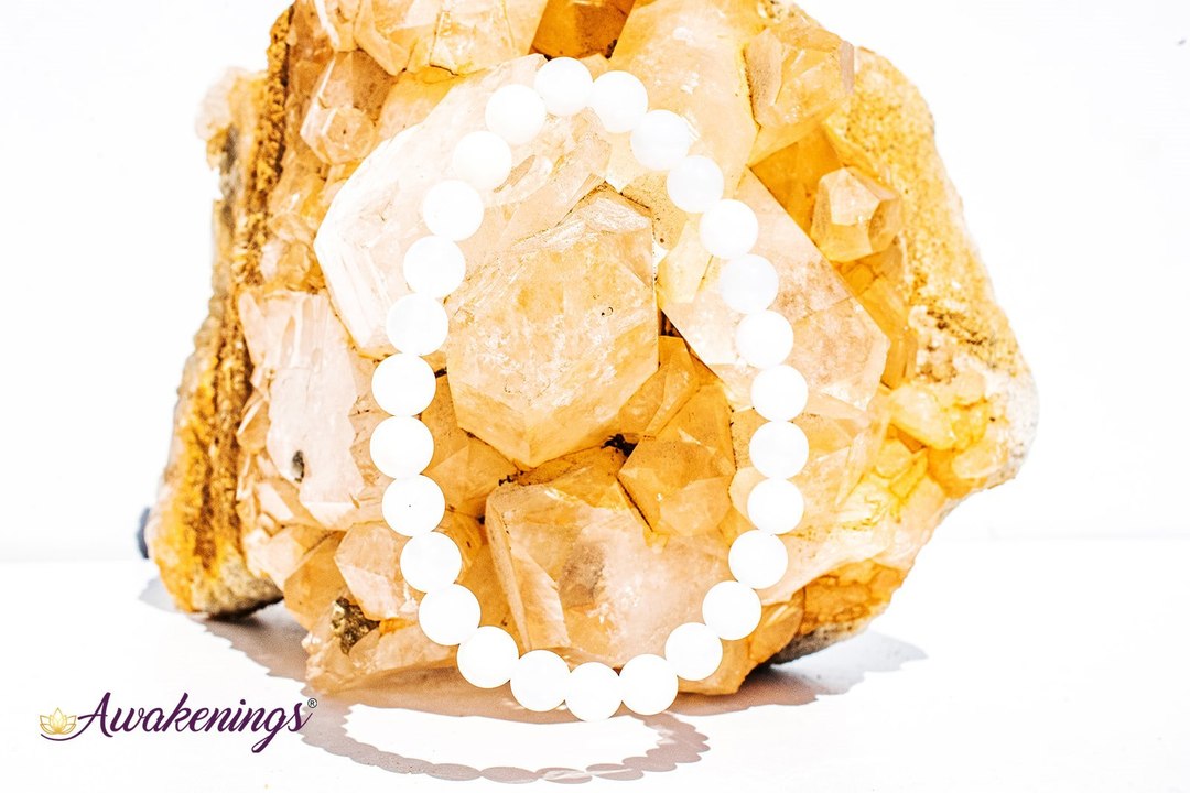 White Opal Bracelet - 5-6mm