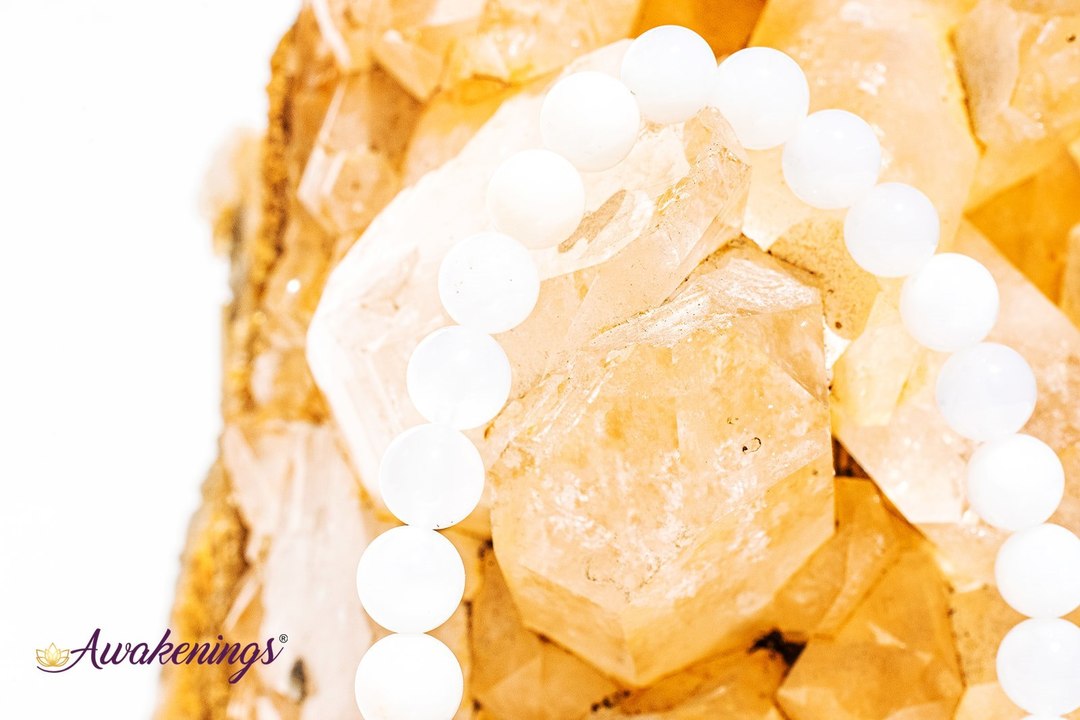 White Opal Bracelet - 5-6mm