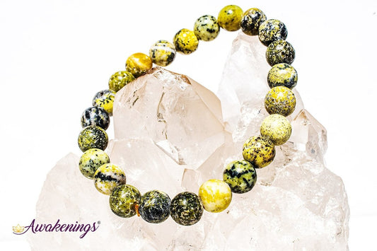 Yellow Turquoise Bracelet-8mm