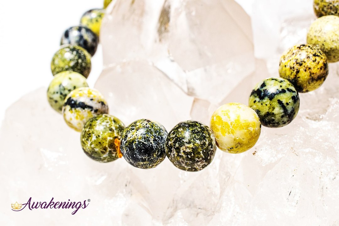 Yellow Turquoise Bracelet-8mm