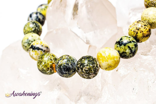 Yellow Turquoise Bracelet-8mm