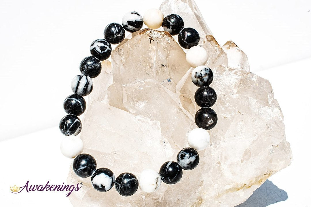 Zebra Agate Bracelet-8mm