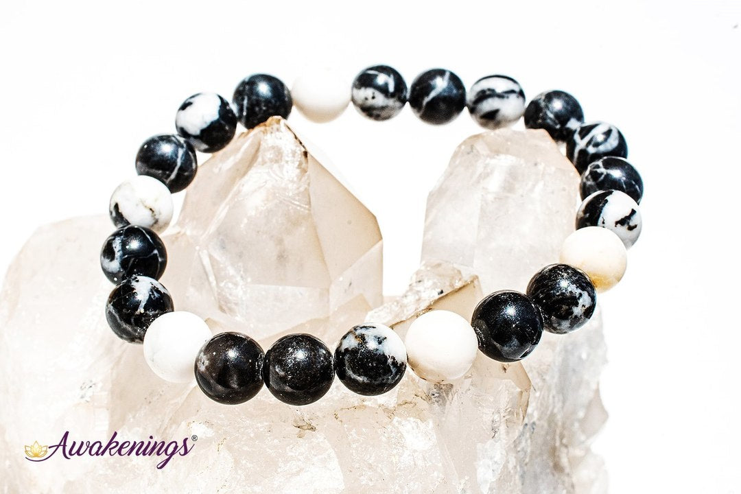 Zebra Agate Bracelet-8mm