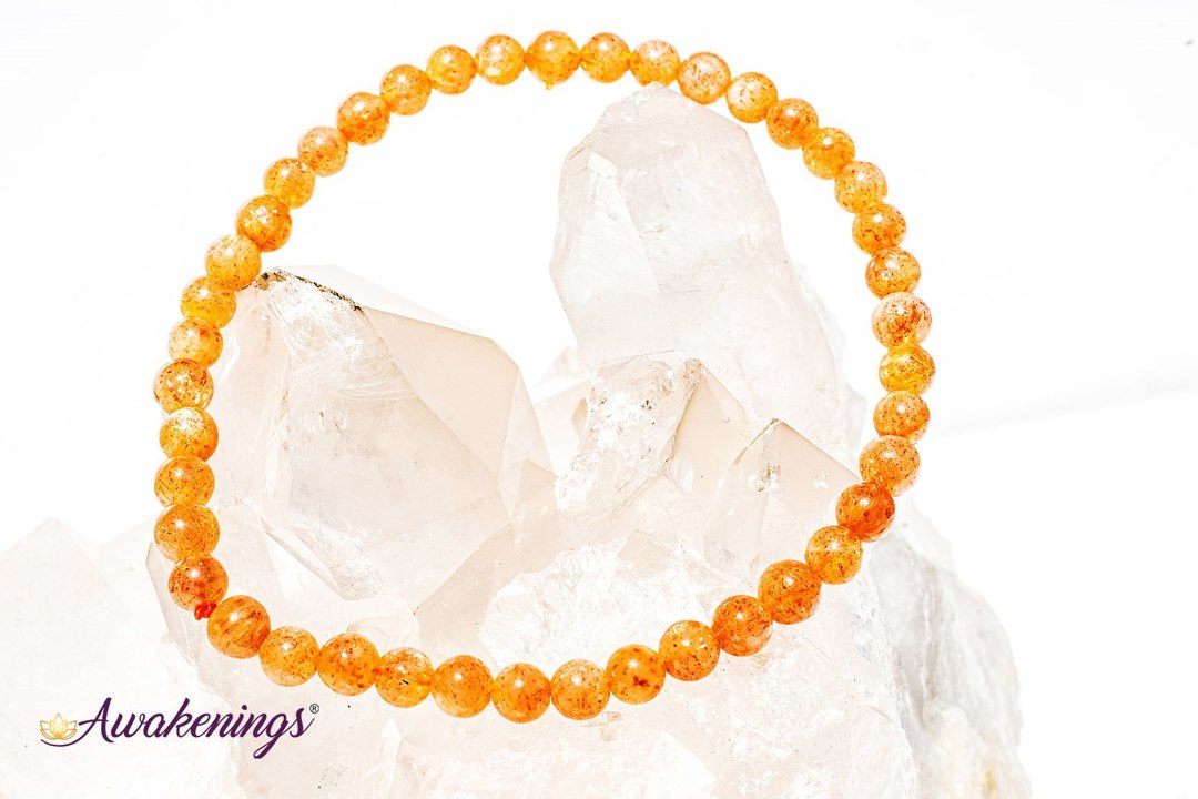 Sunstone Bracelet-4mm