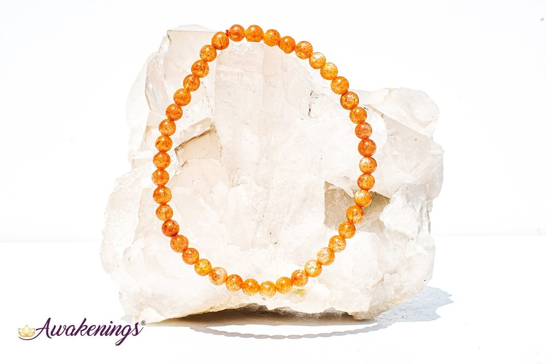 Sunstone Bracelet-4mm