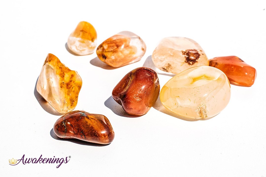 Amphibole Quartz - Tumbled