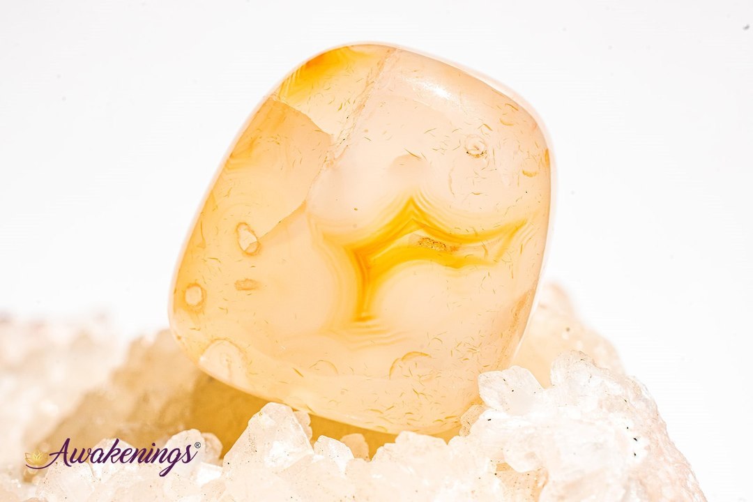 Amphibole Quartz - Tumbled
