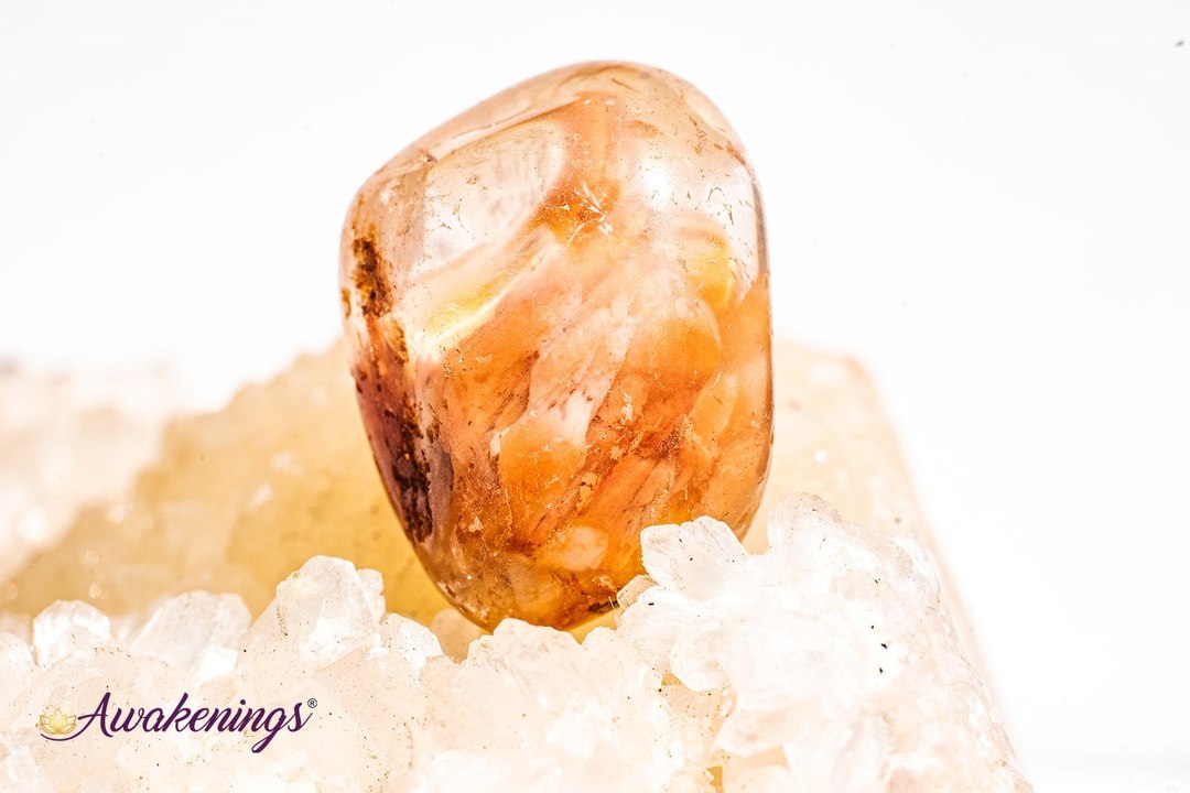 Amphibole Quartz - Tumbled