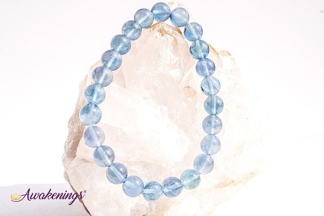 AAA Grade Blue Fluorite Bracelet - 8mm