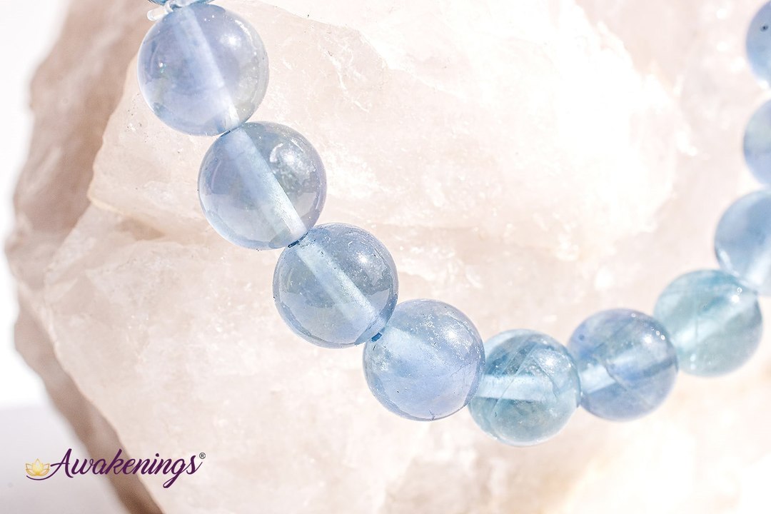 AAA Grade Blue Fluorite Bracelet - 8mm