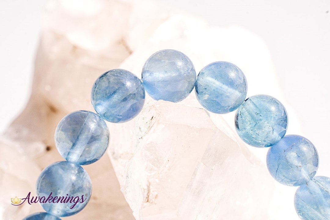 AAA Grade Blue Fluorite Bracelet - 8mm