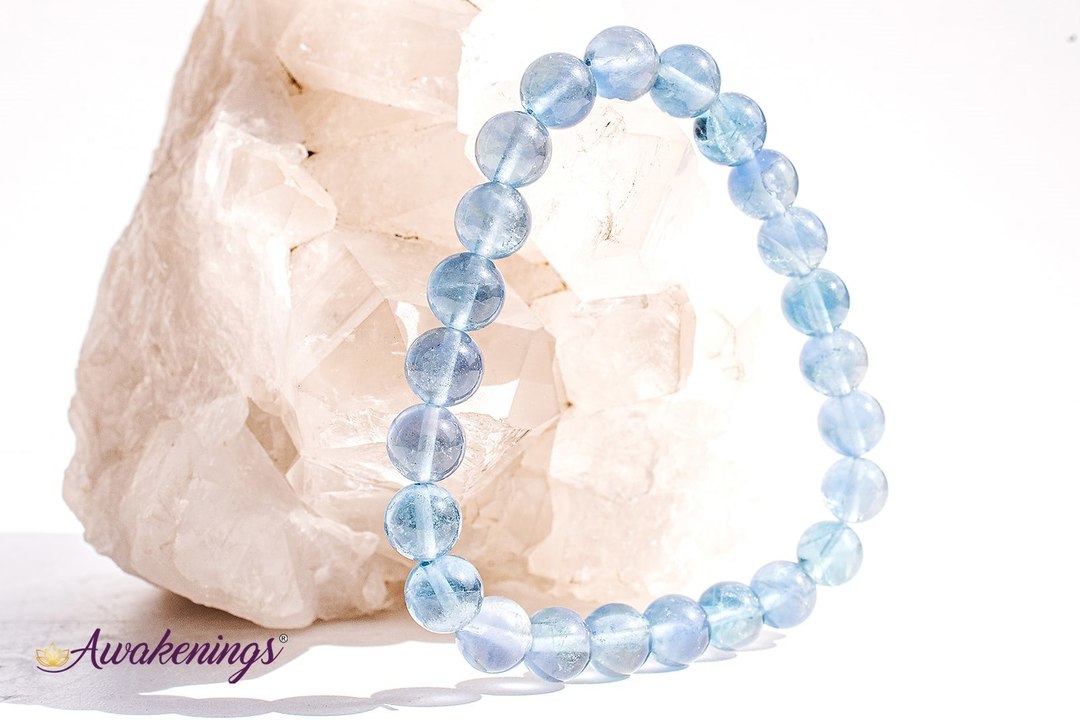 AAA Grade Blue Fluorite Bracelet - 8mm