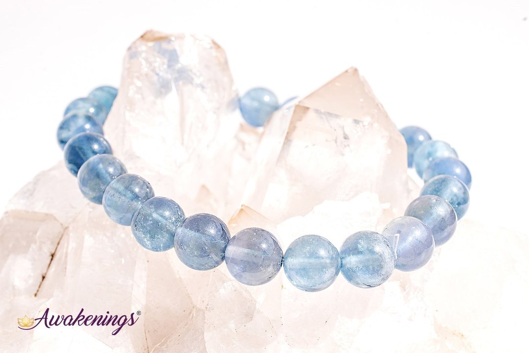 AAA Grade Blue Fluorite Bracelet - 8mm