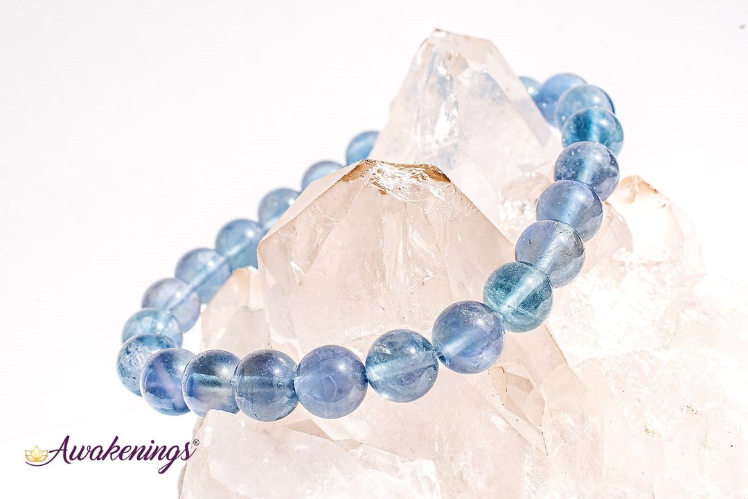 AAA Grade Blue Fluorite Bracelet - 8mm