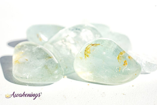 Blue Green Topaz - Tumbled