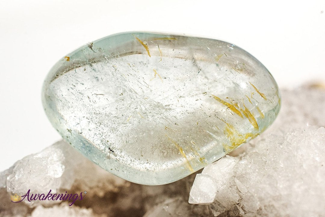 Blue Green Topaz - Tumbled