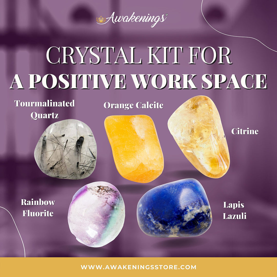 Positive Work Space Crystal Kit