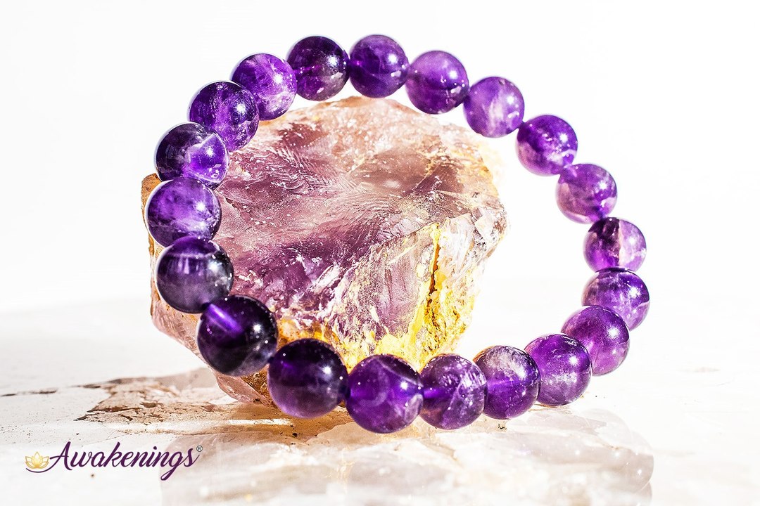 Amethyst Bracelet- 10mm
