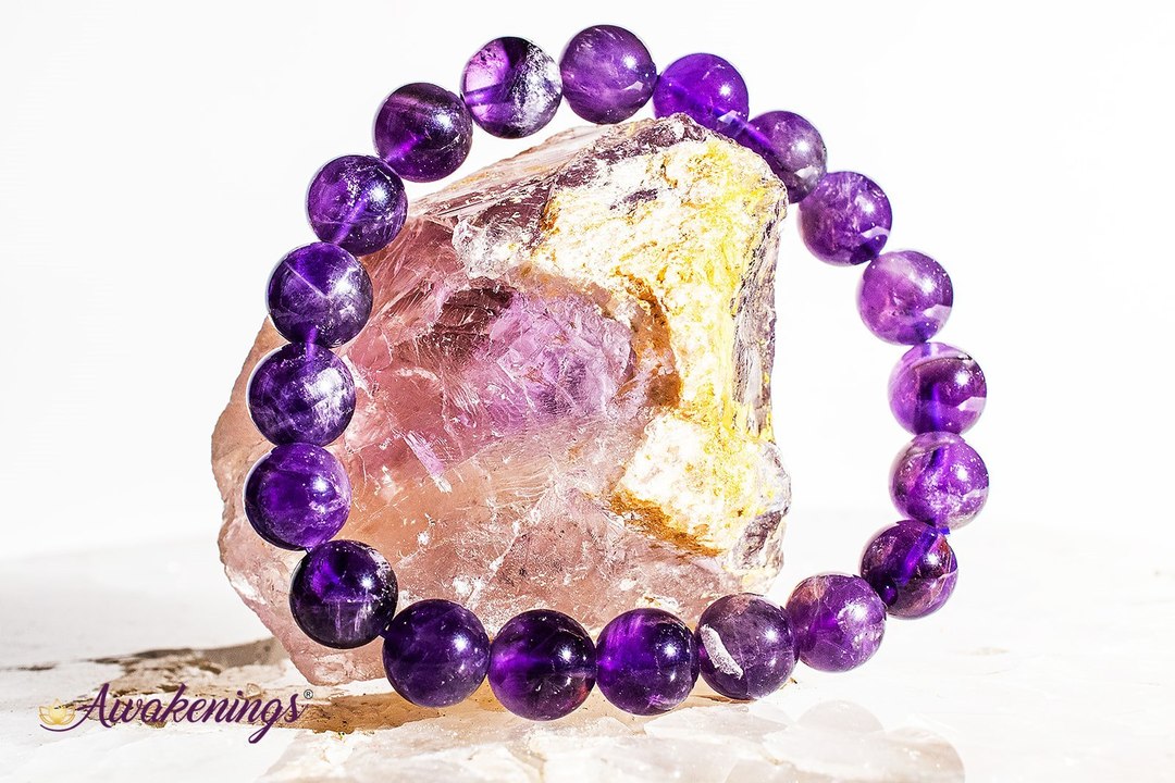 Amethyst Bracelet- 10mm