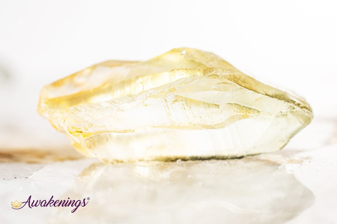 Prasiolite (Clear) Green Amethyst-Rough Raw Natural