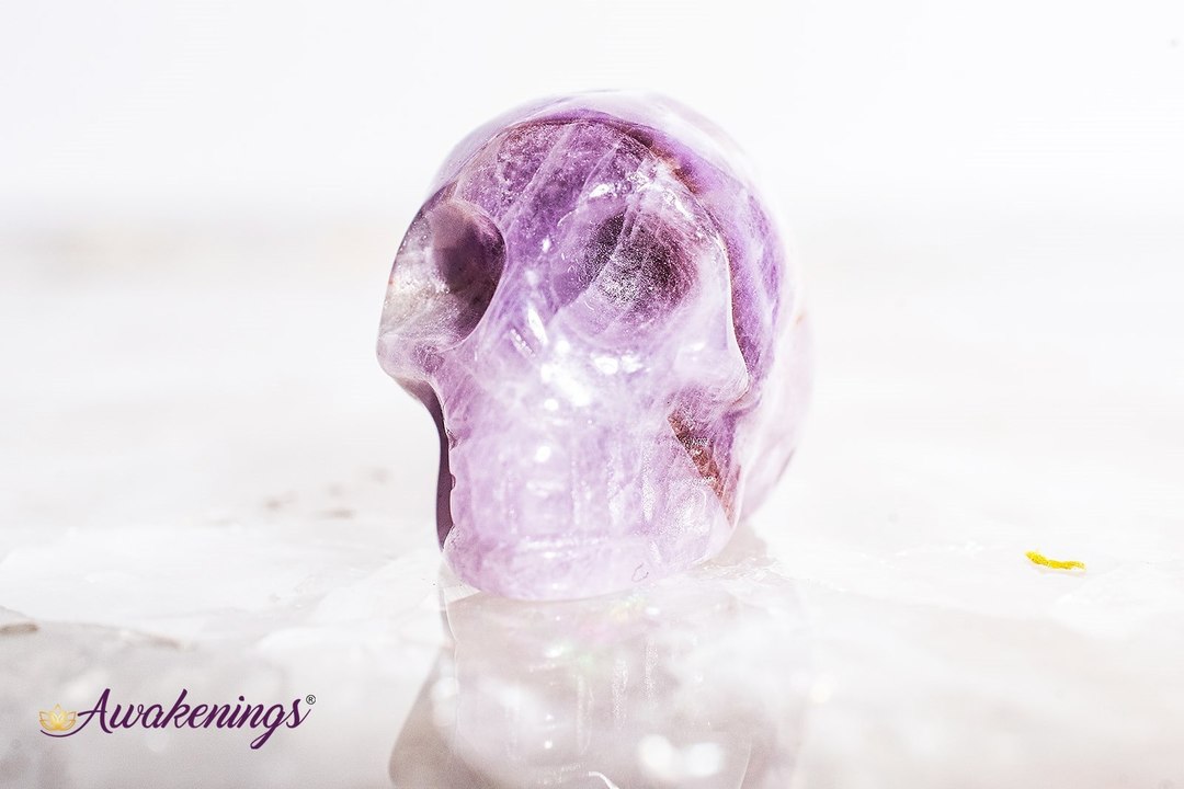 Amethyst Skull-Mini