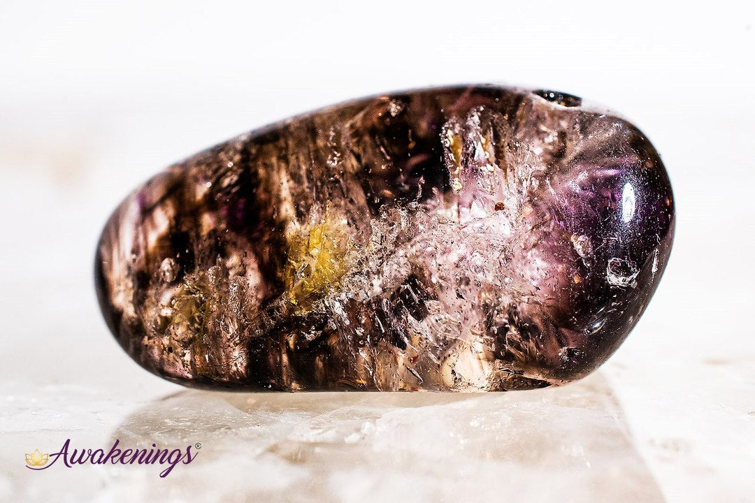 Light Brandberg Amethyst - Tumbled