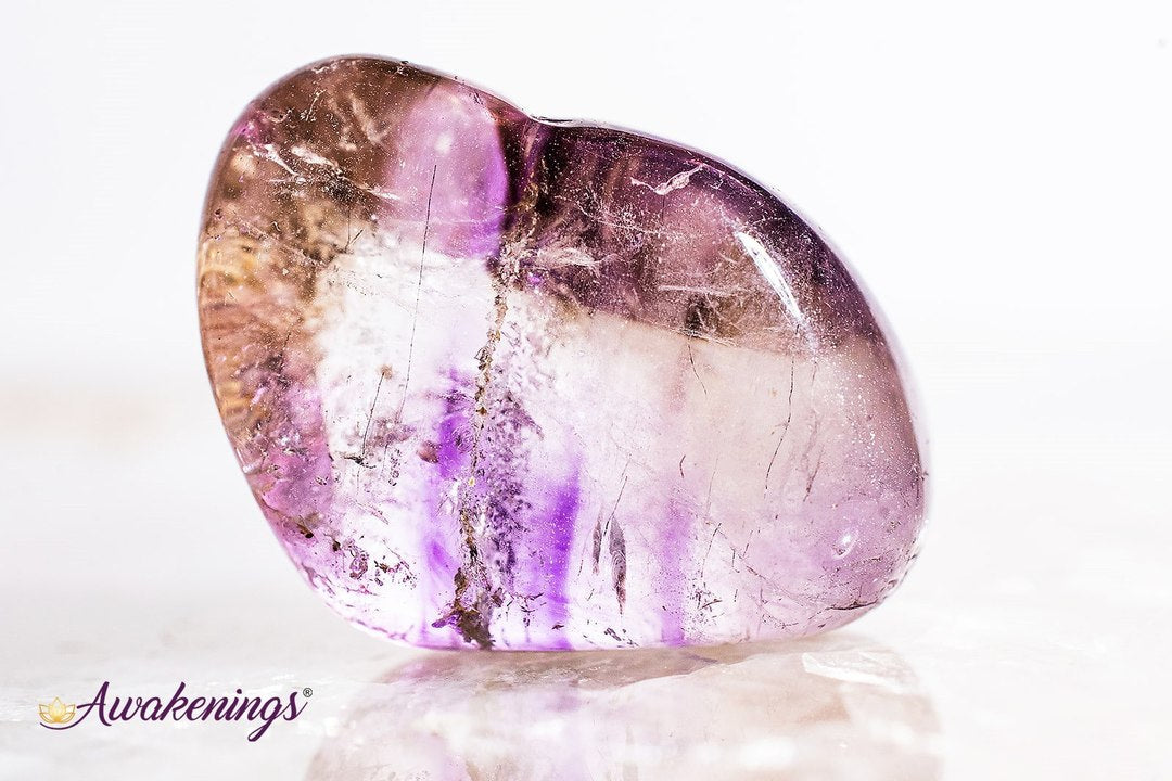 Light Brandberg Amethyst - Tumbled